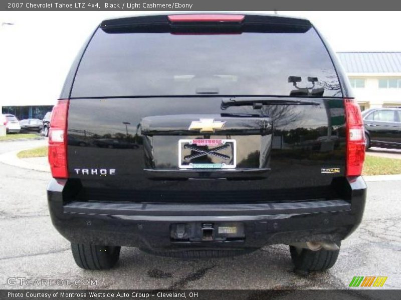 Black / Light Cashmere/Ebony 2007 Chevrolet Tahoe LTZ 4x4