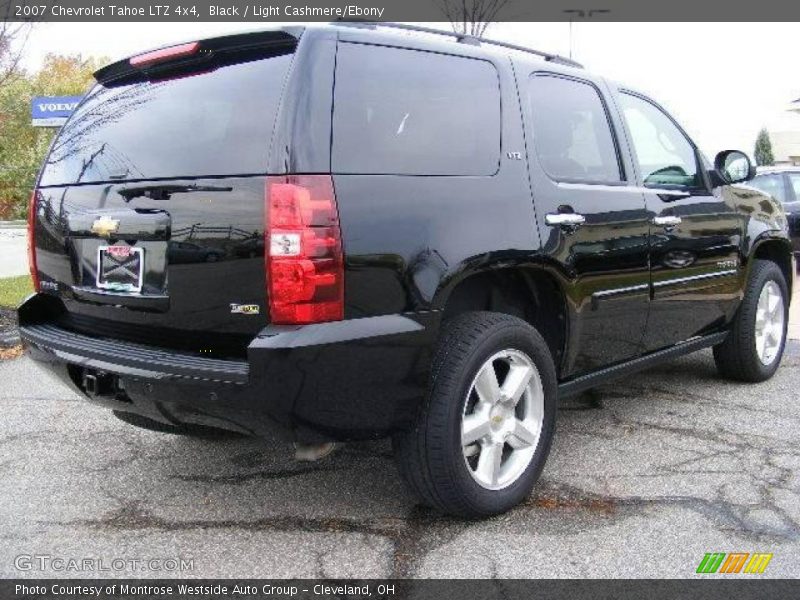 Black / Light Cashmere/Ebony 2007 Chevrolet Tahoe LTZ 4x4