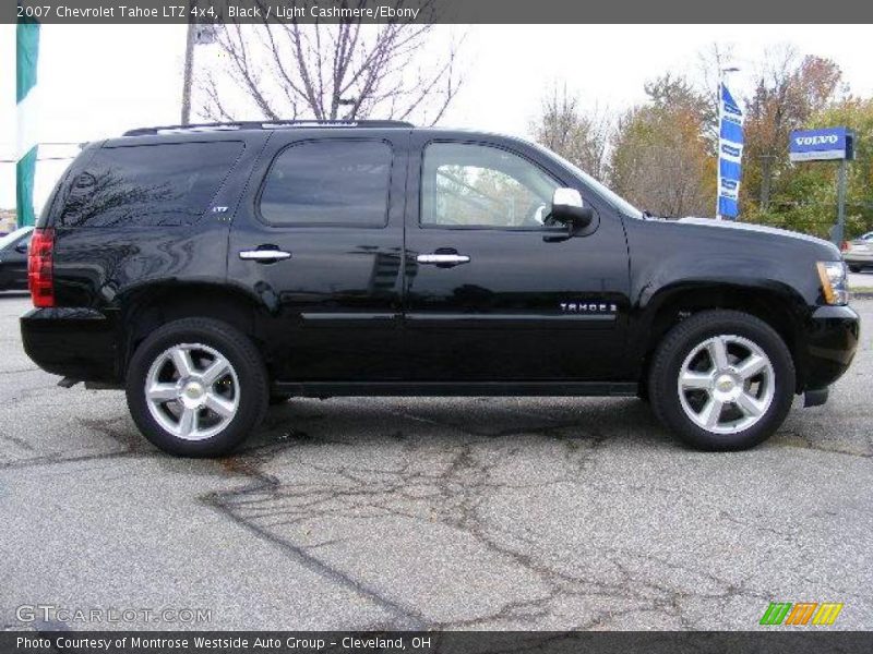 Black / Light Cashmere/Ebony 2007 Chevrolet Tahoe LTZ 4x4