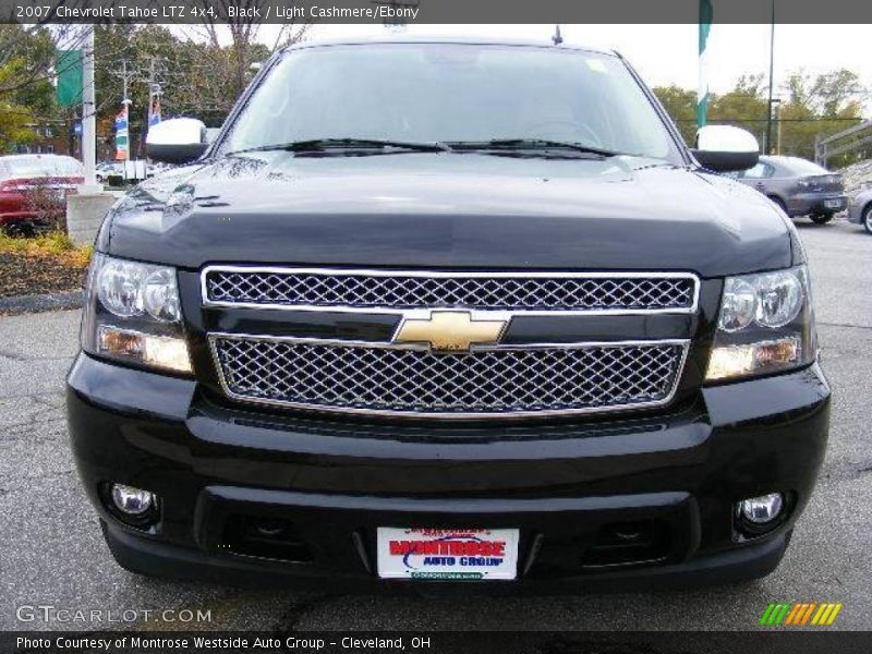 Black / Light Cashmere/Ebony 2007 Chevrolet Tahoe LTZ 4x4
