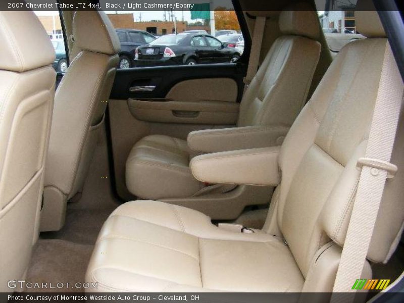 Black / Light Cashmere/Ebony 2007 Chevrolet Tahoe LTZ 4x4