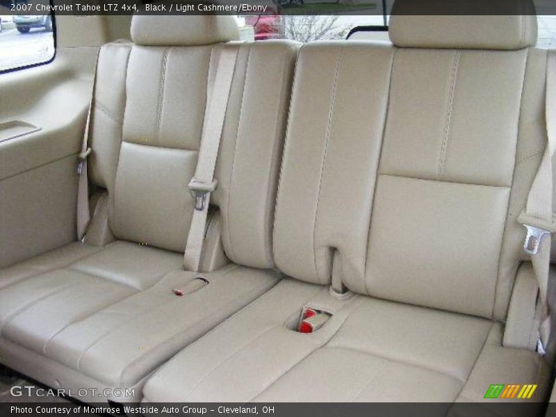 Black / Light Cashmere/Ebony 2007 Chevrolet Tahoe LTZ 4x4