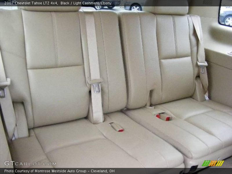 Black / Light Cashmere/Ebony 2007 Chevrolet Tahoe LTZ 4x4