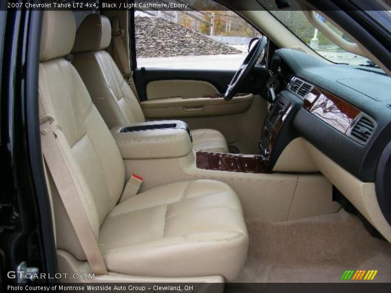 Black / Light Cashmere/Ebony 2007 Chevrolet Tahoe LTZ 4x4