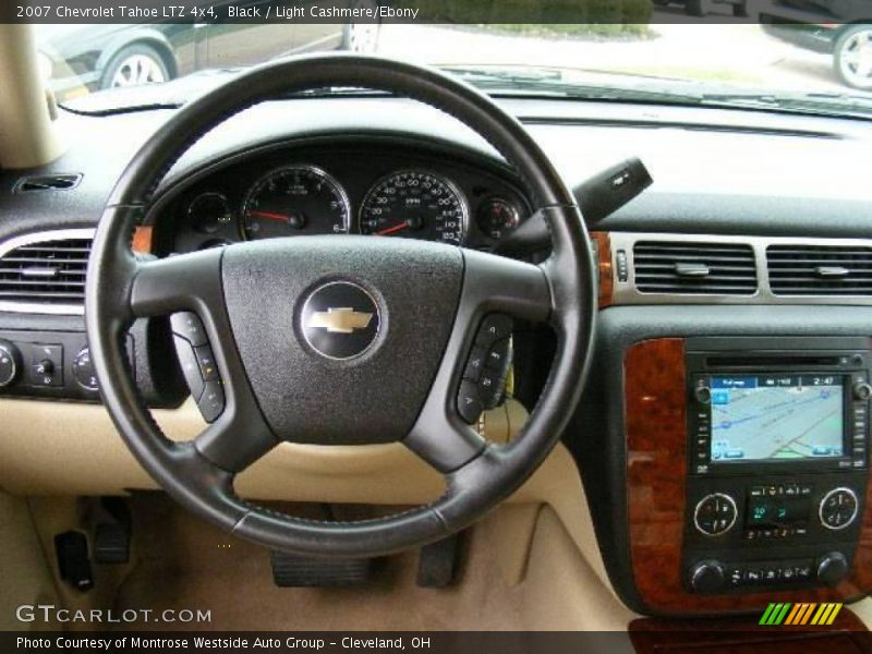 Black / Light Cashmere/Ebony 2007 Chevrolet Tahoe LTZ 4x4