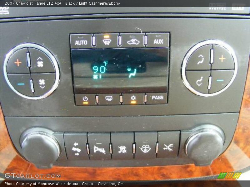 Black / Light Cashmere/Ebony 2007 Chevrolet Tahoe LTZ 4x4