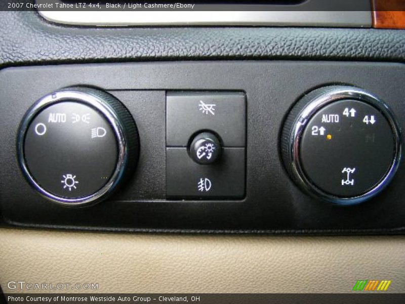 Black / Light Cashmere/Ebony 2007 Chevrolet Tahoe LTZ 4x4