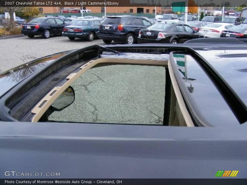 Black / Light Cashmere/Ebony 2007 Chevrolet Tahoe LTZ 4x4