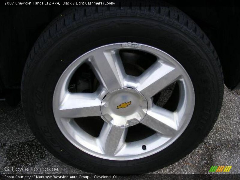 Black / Light Cashmere/Ebony 2007 Chevrolet Tahoe LTZ 4x4