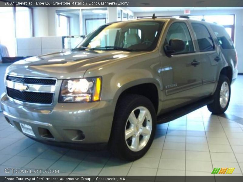 Graystone Metallic / Light Cashmere/Ebony 2007 Chevrolet Tahoe LS