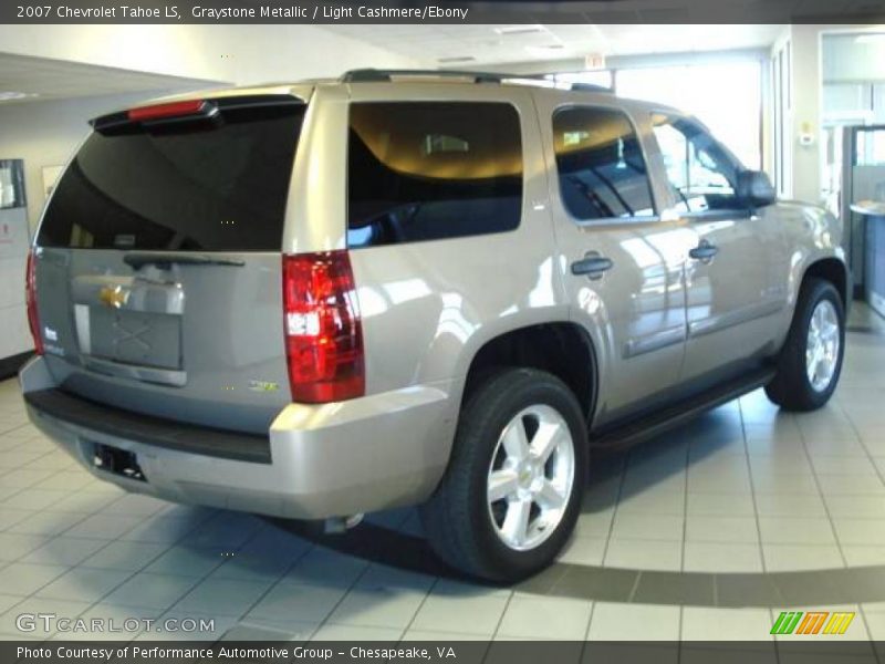 Graystone Metallic / Light Cashmere/Ebony 2007 Chevrolet Tahoe LS