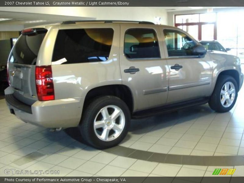 Graystone Metallic / Light Cashmere/Ebony 2007 Chevrolet Tahoe LS