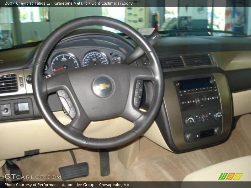 Graystone Metallic / Light Cashmere/Ebony 2007 Chevrolet Tahoe LS