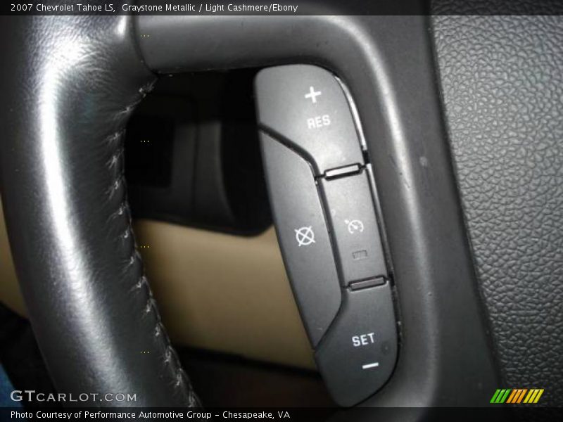 Graystone Metallic / Light Cashmere/Ebony 2007 Chevrolet Tahoe LS
