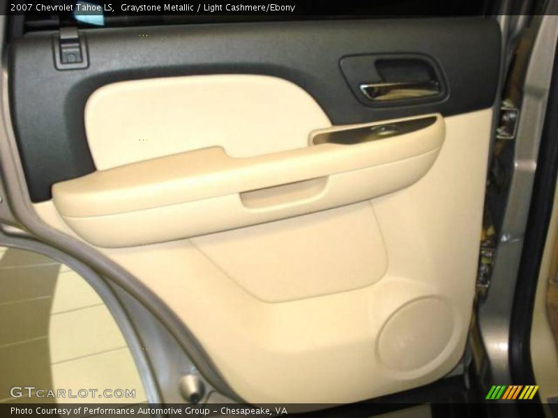 Graystone Metallic / Light Cashmere/Ebony 2007 Chevrolet Tahoe LS