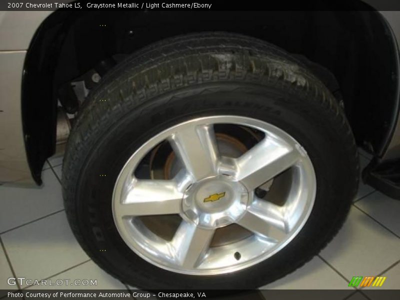 Graystone Metallic / Light Cashmere/Ebony 2007 Chevrolet Tahoe LS
