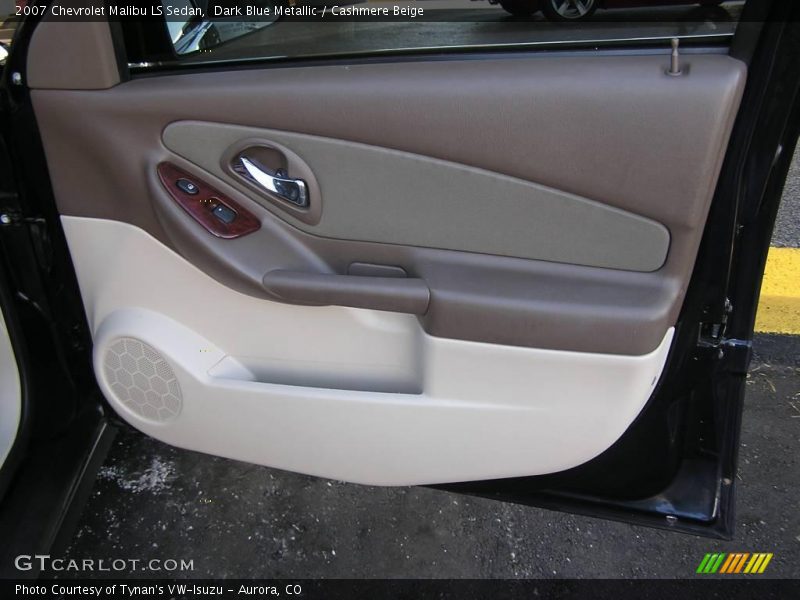 Dark Blue Metallic / Cashmere Beige 2007 Chevrolet Malibu LS Sedan