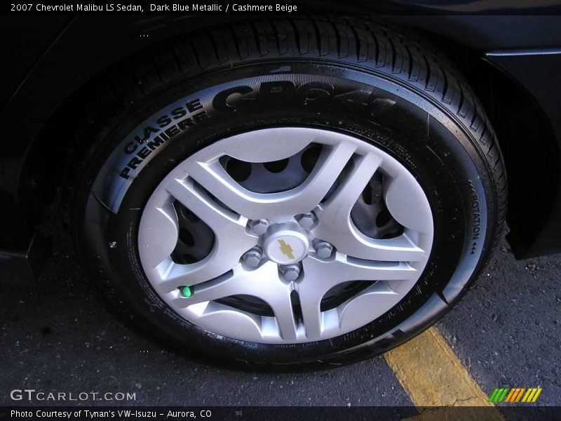 Dark Blue Metallic / Cashmere Beige 2007 Chevrolet Malibu LS Sedan