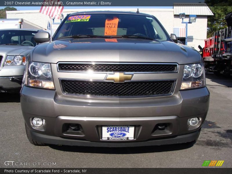 Graystone Metallic / Ebony 2007 Chevrolet Avalanche LT 4WD