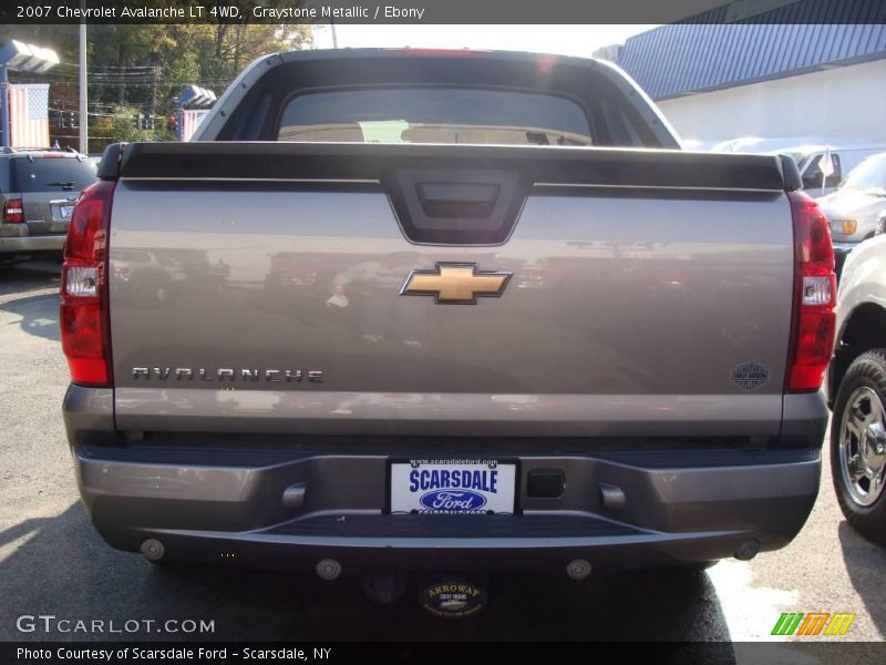 Graystone Metallic / Ebony 2007 Chevrolet Avalanche LT 4WD