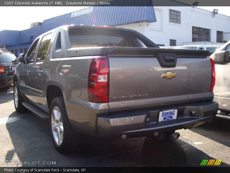 Graystone Metallic / Ebony 2007 Chevrolet Avalanche LT 4WD