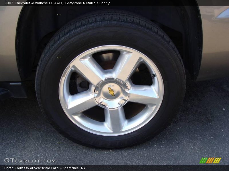 Graystone Metallic / Ebony 2007 Chevrolet Avalanche LT 4WD