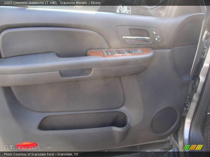 Graystone Metallic / Ebony 2007 Chevrolet Avalanche LT 4WD