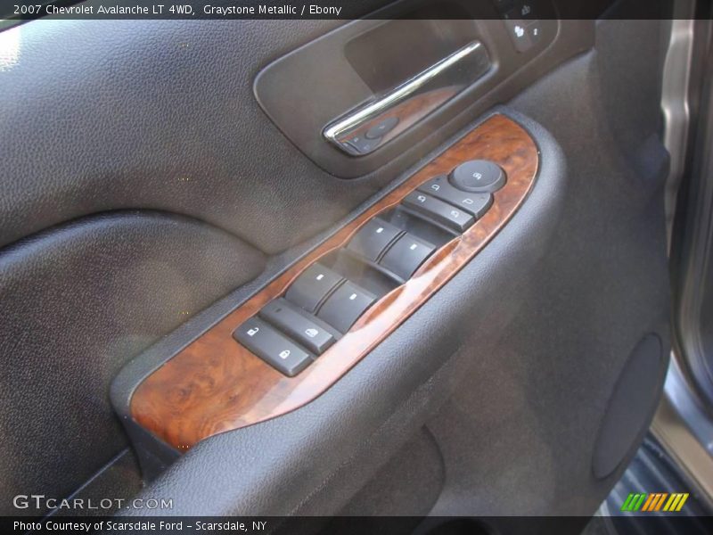 Graystone Metallic / Ebony 2007 Chevrolet Avalanche LT 4WD