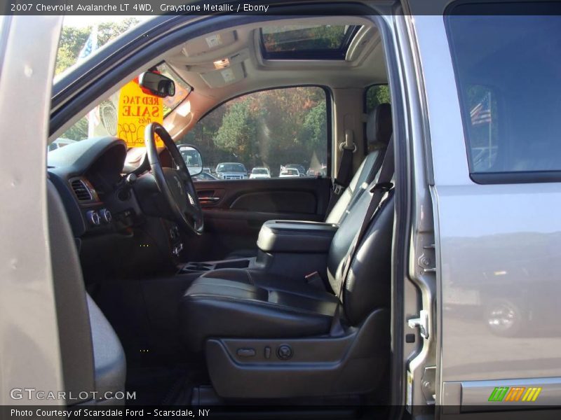 Graystone Metallic / Ebony 2007 Chevrolet Avalanche LT 4WD