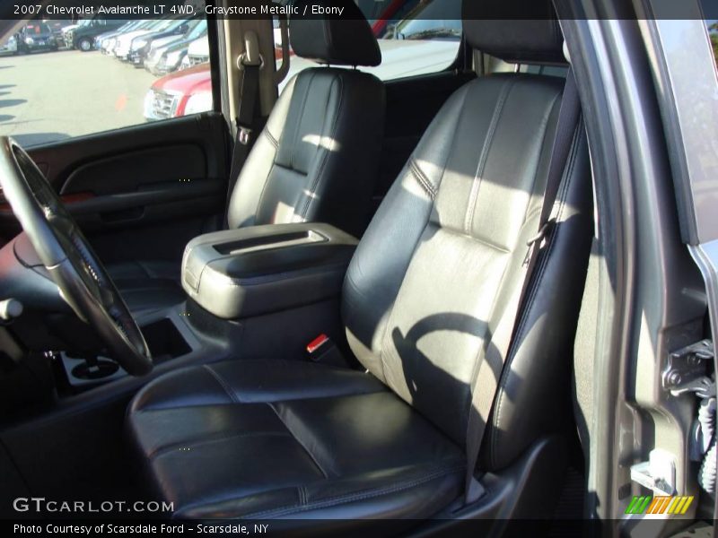 Graystone Metallic / Ebony 2007 Chevrolet Avalanche LT 4WD