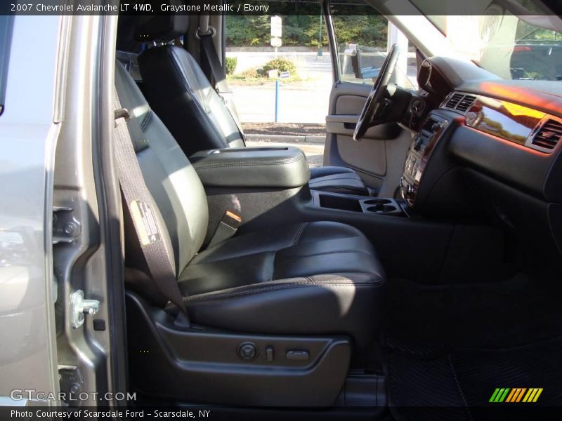 Graystone Metallic / Ebony 2007 Chevrolet Avalanche LT 4WD