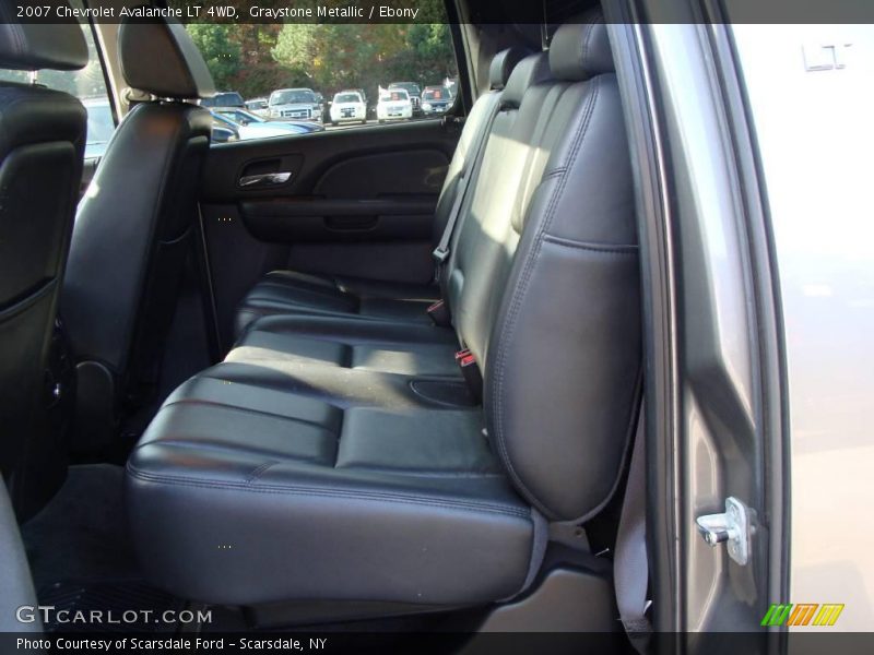Graystone Metallic / Ebony 2007 Chevrolet Avalanche LT 4WD