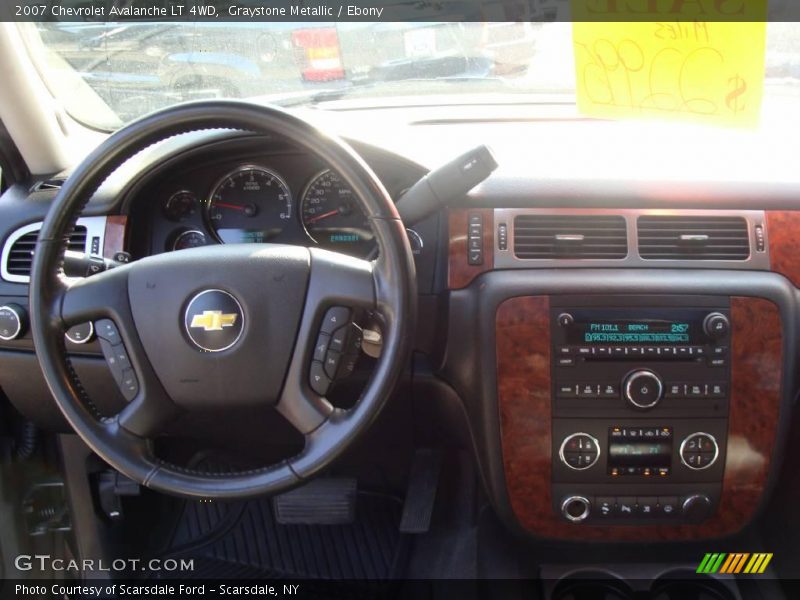 Graystone Metallic / Ebony 2007 Chevrolet Avalanche LT 4WD