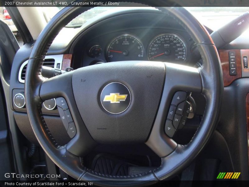 Graystone Metallic / Ebony 2007 Chevrolet Avalanche LT 4WD