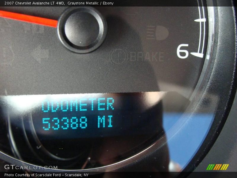 Graystone Metallic / Ebony 2007 Chevrolet Avalanche LT 4WD