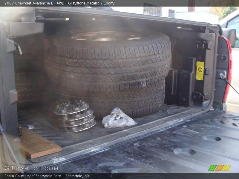 Graystone Metallic / Ebony 2007 Chevrolet Avalanche LT 4WD