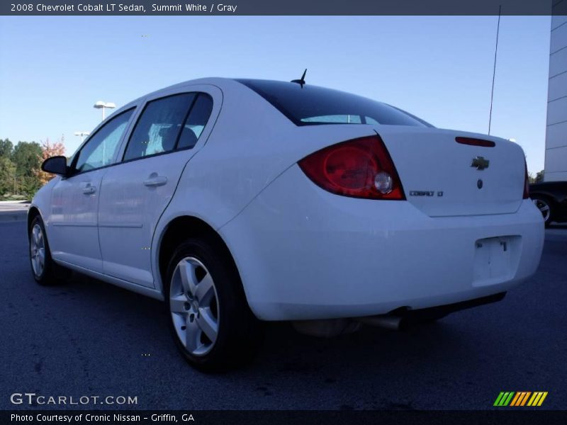 Summit White / Gray 2008 Chevrolet Cobalt LT Sedan