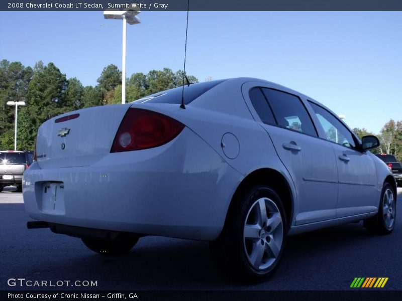 Summit White / Gray 2008 Chevrolet Cobalt LT Sedan