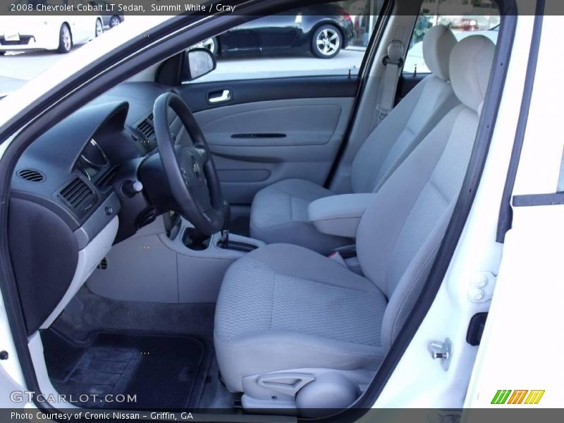 Summit White / Gray 2008 Chevrolet Cobalt LT Sedan