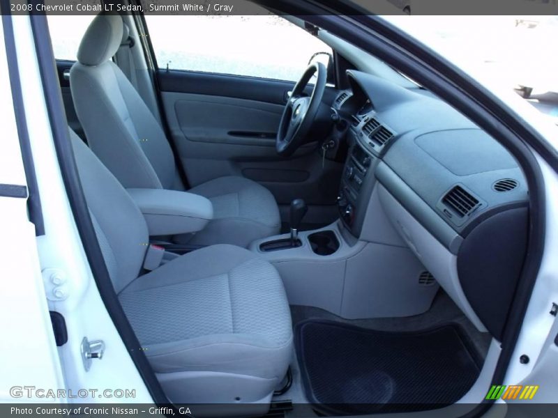 Summit White / Gray 2008 Chevrolet Cobalt LT Sedan