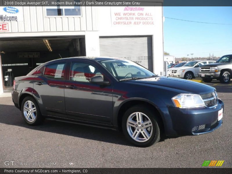 Modern Blue Pearl / Dark Slate Gray/Light Slate Gray 2008 Dodge Avenger SXT