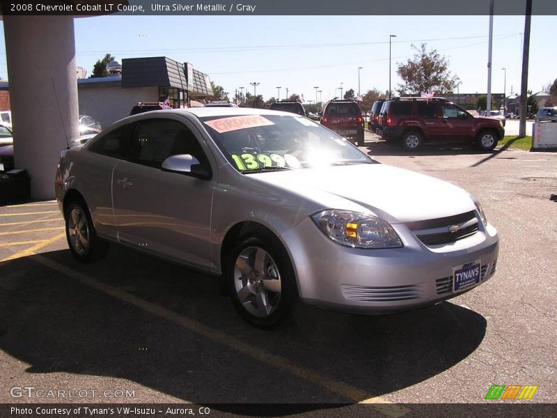 Ultra Silver Metallic / Gray 2008 Chevrolet Cobalt LT Coupe