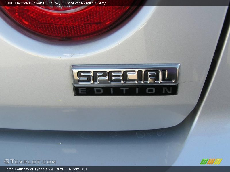 Ultra Silver Metallic / Gray 2008 Chevrolet Cobalt LT Coupe