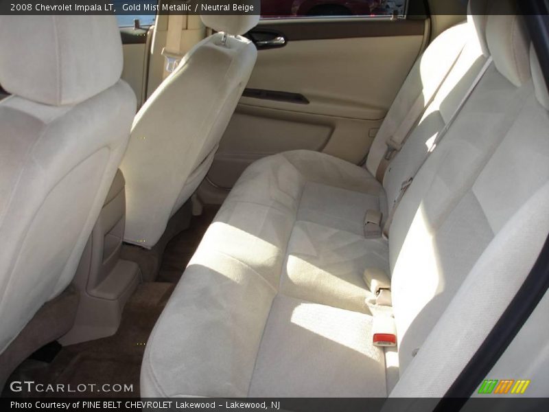 Gold Mist Metallic / Neutral Beige 2008 Chevrolet Impala LT