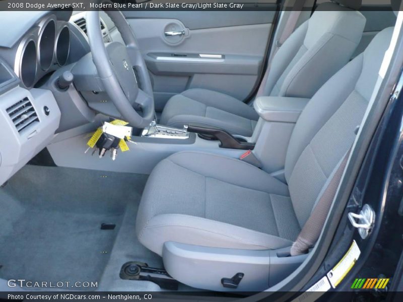 Modern Blue Pearl / Dark Slate Gray/Light Slate Gray 2008 Dodge Avenger SXT