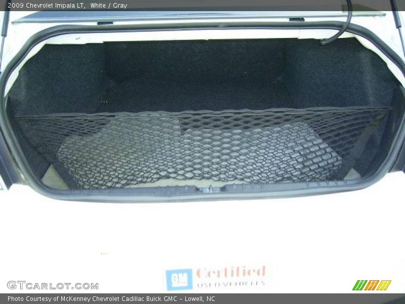 White / Gray 2009 Chevrolet Impala LT