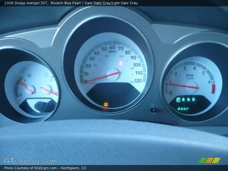Modern Blue Pearl / Dark Slate Gray/Light Slate Gray 2008 Dodge Avenger SXT
