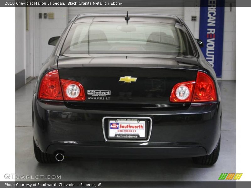 Black Granite Metallic / Ebony 2010 Chevrolet Malibu LT Sedan