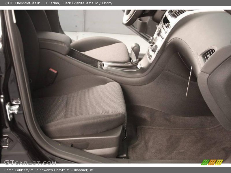 Black Granite Metallic / Ebony 2010 Chevrolet Malibu LT Sedan