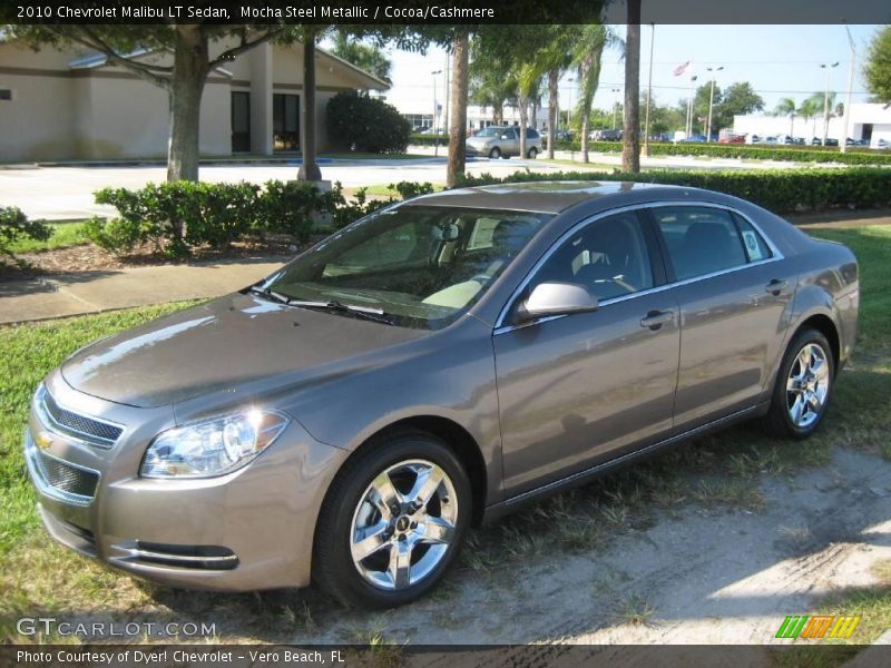 Mocha Steel Metallic / Cocoa/Cashmere 2010 Chevrolet Malibu LT Sedan